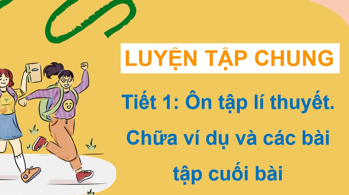 Giáo án điện tử Bài Luyện tập chung trang 109 Toán 9 Kết nối tri thức