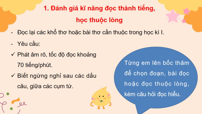 PowerPoint Tiếng Việt 3 Bài 10: Ôn tập cuối học kì I (Tiết 4)