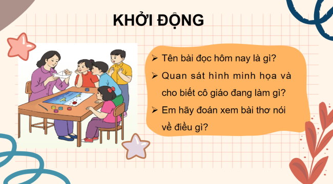 PowerPoint Tiếng Việt 3 Bài 9: Bàn tay cô giáo