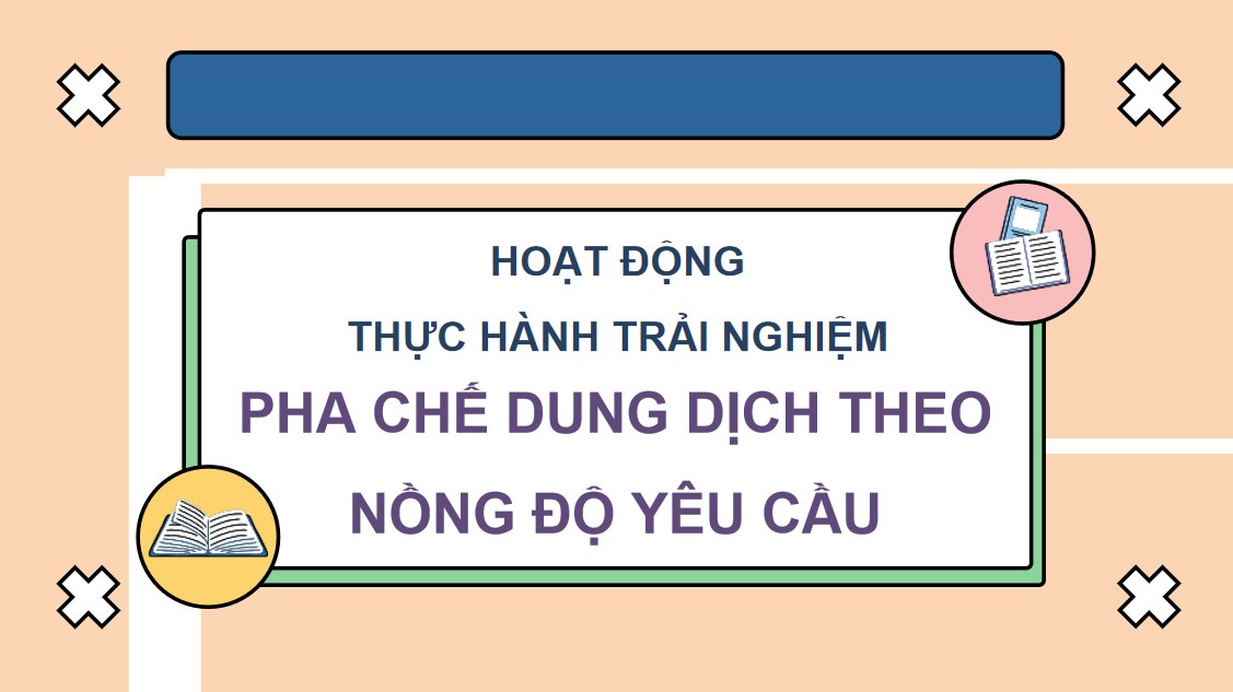 Giáo án điện tử Bài Pha chế dung dịch theo nồng độ yêu cầu Toán 9 Kết nối tri thức