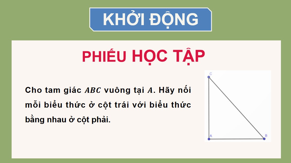Giáo án điện tử Bài Tính chiều cao và xác định khoảng cách Toán 9 Kết nối tri thức