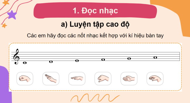 PowerPoint Âm nhạc 3 Chủ đề 1 Tiết 3: Đọc nhạc bài 1. Vận dụng: Chuyền bóng hoặc đồ vật theo tiếng đàn