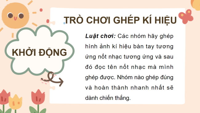 PowerPoint Âm nhạc 3 Chủ đề 2 Tiết 4: Đọc nhạc bài 2. Vận dụng: Nghe và đoán tên nốt nhạc