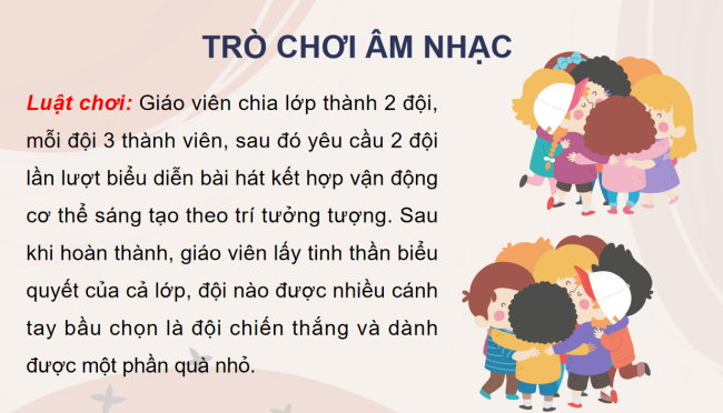 PowerPoint Âm nhạc 3 Chủ đề 3 Tiết 4: Nhạc cụ. Vận dụng: Mô phỏng động tác chơi các nhạc cụ