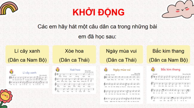 PowerPoint Âm nhạc 3 Chủ đề 4 Tiết 1: Hát - Múa sạp