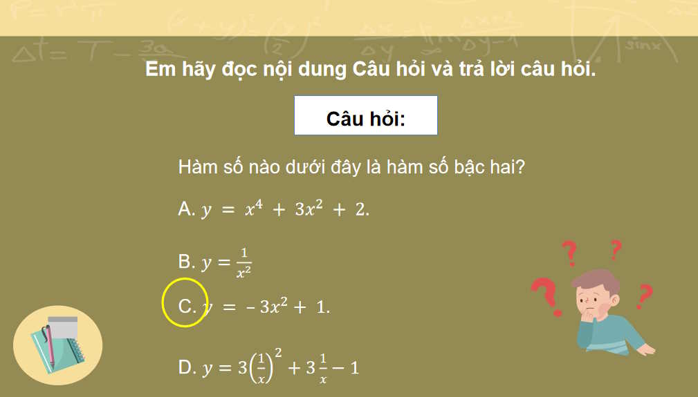 Giáo án Toán 10 Bài 16: Hàm số bậc hai
