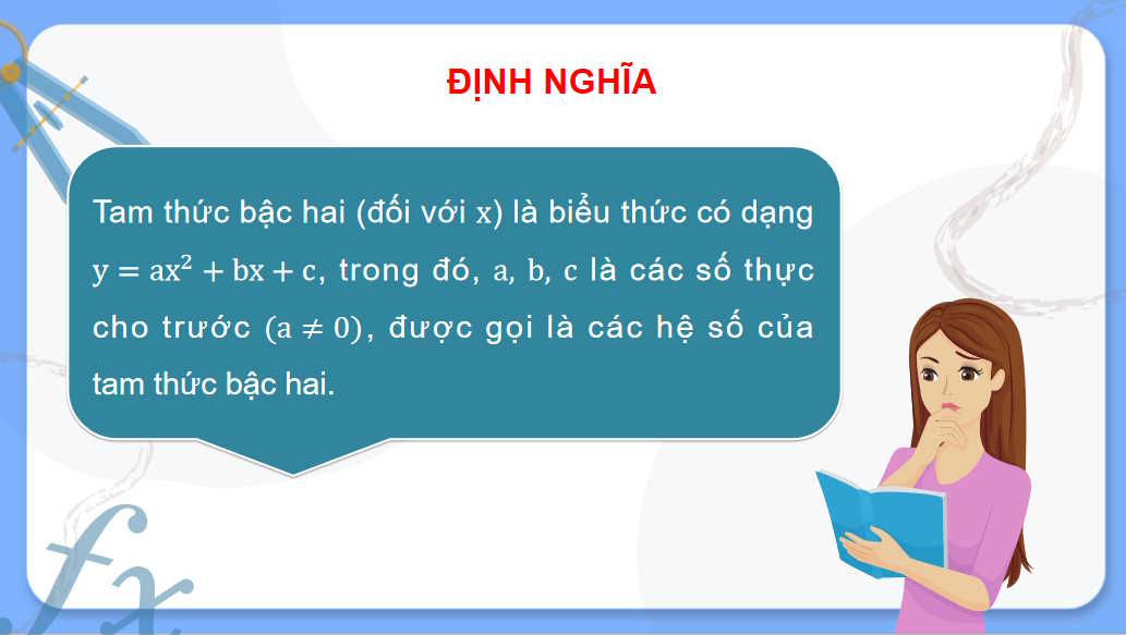 Giáo án Toán 10 Bài 17: Dấu của tam thức bậc hai