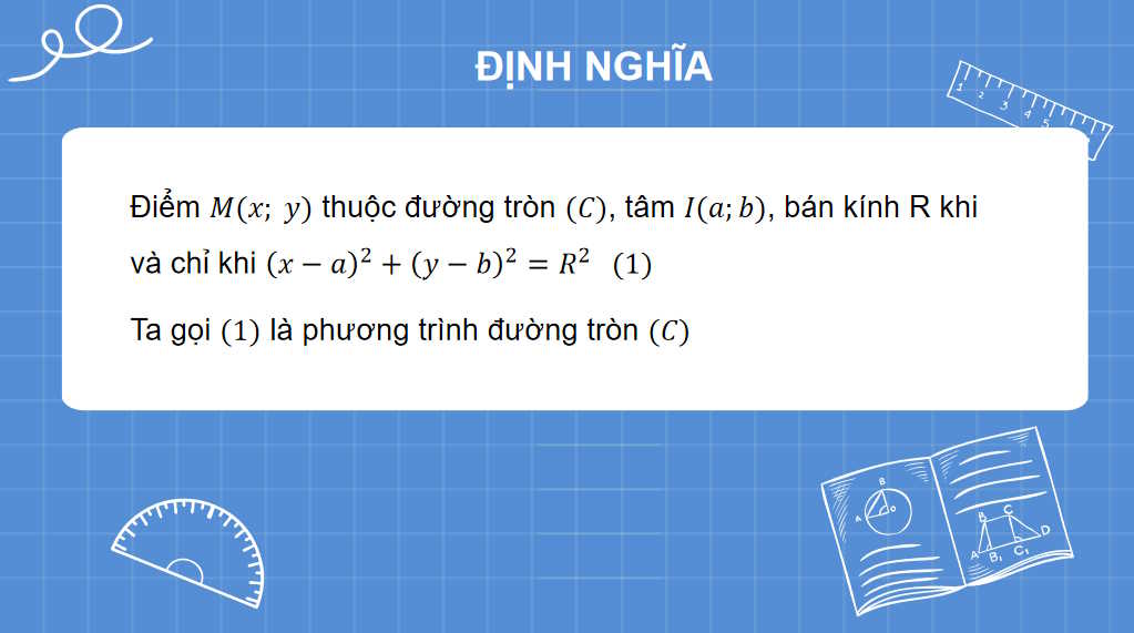 Giáo án Toán 10 Bài 21: Đường tròn trong mặt phẳng tọa độ