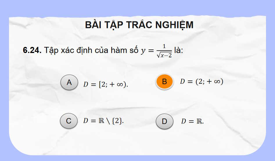 Bài tập cuối chương 6 Toán 10
