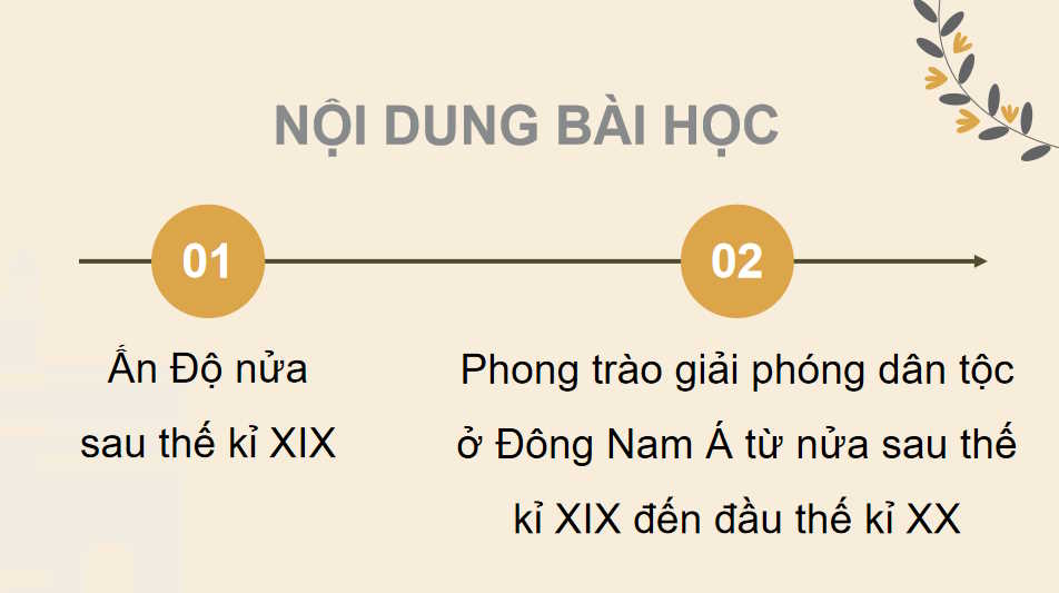 Ấn độ và Đông Nam Á từ nửa sau thế kỉ XIX đến đầu thế kỉ XX
