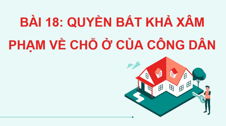 Quyền bất khả xâm phạm về chỗ ở của công dân