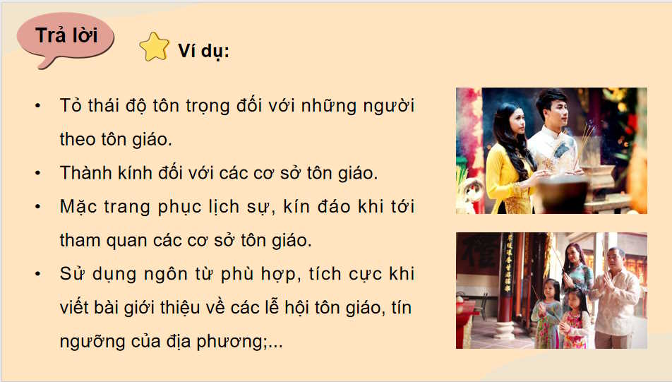 Quyền và nghĩa vụ của công dân về tự do tín ngưỡng và tôn giáo
