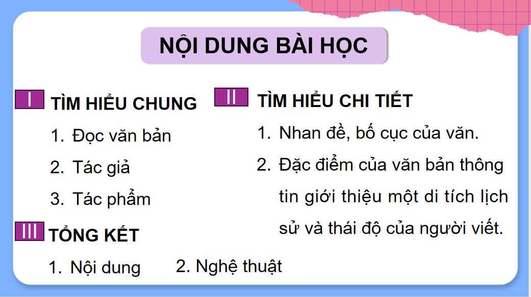 Ngữ văn 9 Bài 8: Đền tháp vẫn ngủ yên