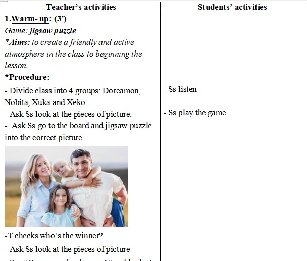 Giáo án Tiếng Anh lớp 3 Global Success học kì 2