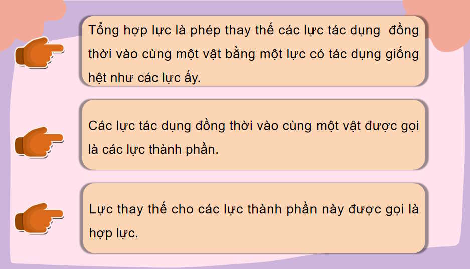 Tổng hợp và phân tích lực Cân bằng lực