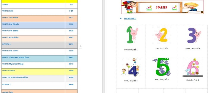 Bài tập bổ trợ tiếng Anh 3 Global Success Học kì 1