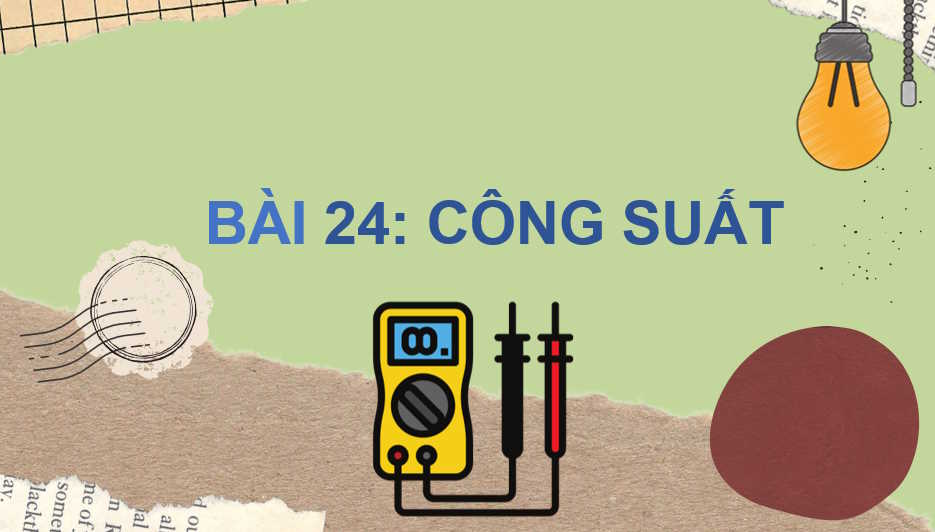 Giáo án PowerPoint Vật lí 10 Bài 24