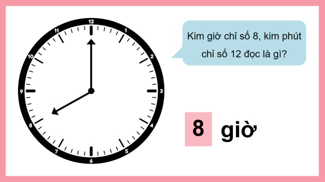 PowerPoint Toán 3: Xem đồng hồ