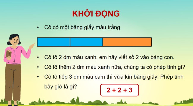 PowerPoint Toán 3: Làm quen với biểu thức