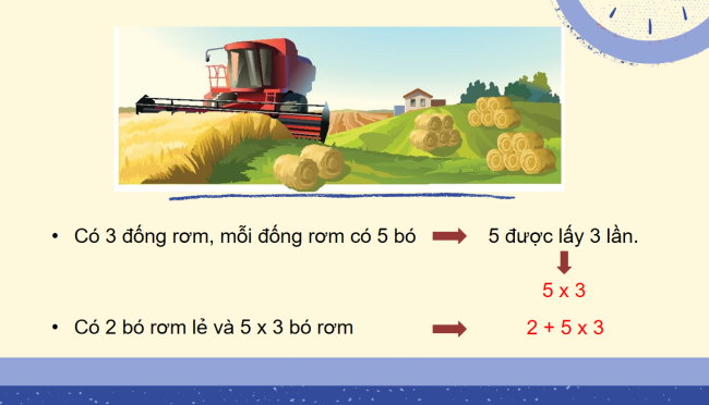 PowerPoint Toán 3: Tính giá trị của biểu thức (tiếp theo) trang 34