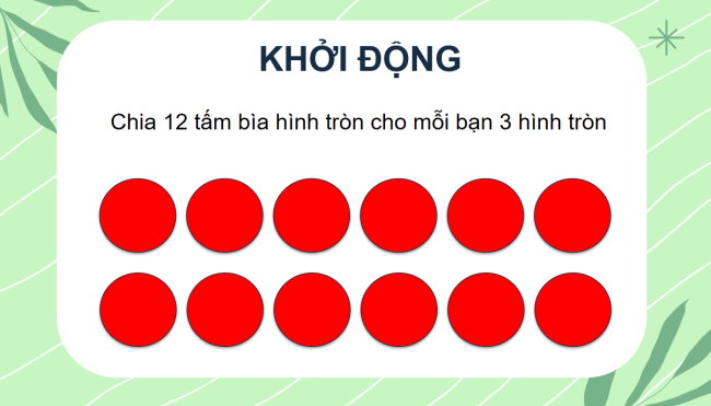 PowerPoint Toán 3: Bảng chia 3