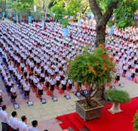 Giáo án Sinh hoạt dưới cờ lớp 10 chủ đề: Tìm hiểu nghề nghiệp tuần 25