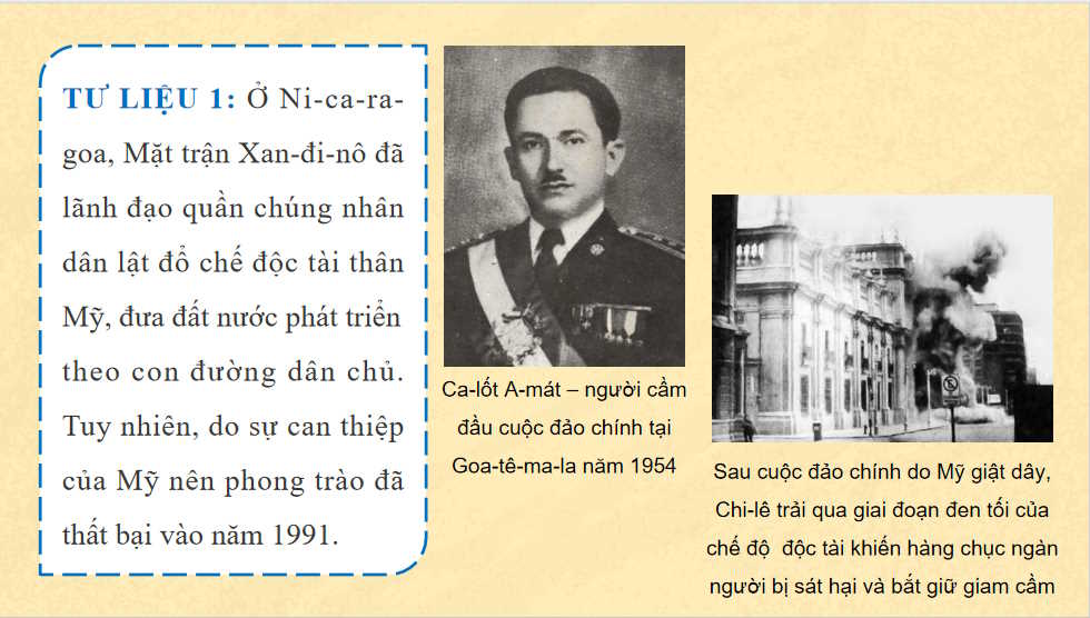 Khu vực Mỹ La-tinh và châu Á từ năm 1945 đến năm 1991