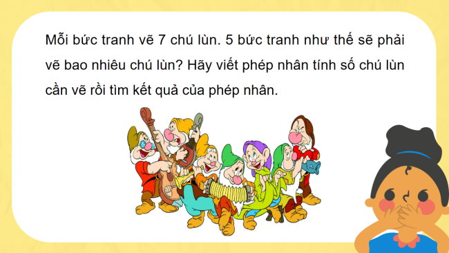 PowerPoint Toán 3: Bảng nhân 7