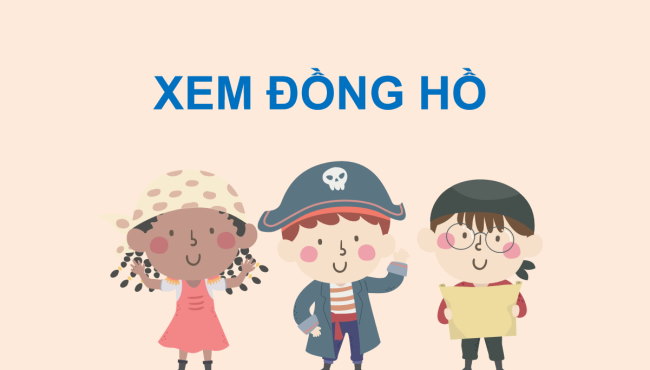 PowerPoint Toán 3: Xem đồng hồ trang 71