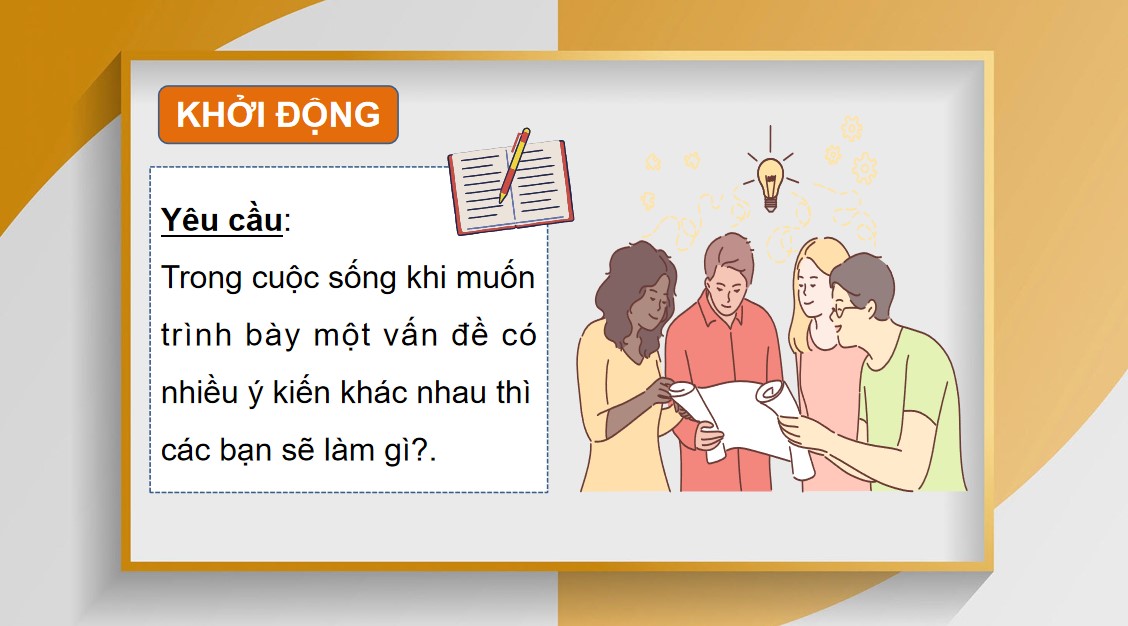 PowerPoint Bài Thảo luận về một vấn đề văn học có ý kiến khác nhau Văn 10 Kết nối tri thức