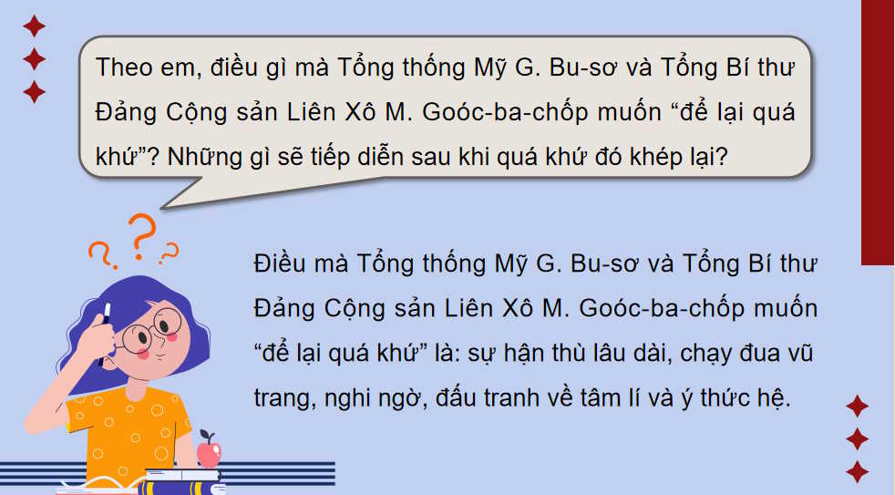Trật tự thế giới mới từ năm 1991 đến nay Liên bang Nga và nước Mỹ từ năm 1991 đến nay
