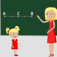 PowerPoint Toán 3: Điểm ở giữa. Trung điểm của đoạn thẳng