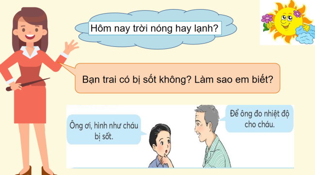 PowerPoint Toán 3: Nhiệt độ. Đo nhiệt độ