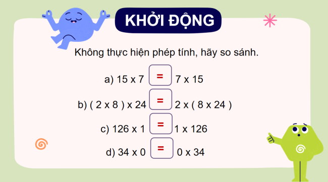 PowerPoint Toán lớp 4 Bài 35: Luyện tập