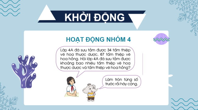 PowerPoint Toán lớp 4 Bài 47: Ước lượng tính