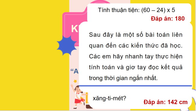 PowerPoint Toán lớp 4 Bài 50: Em ôn lại những gì đã học