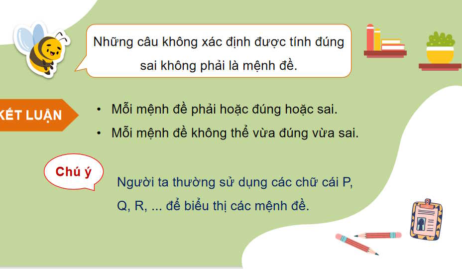 Giáo án Toán 10 Bài 1 Mệnh đề