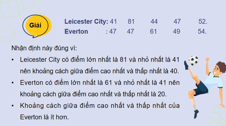 Giáo án Toán 10 Bài 14 Các số đặc trưng đo độ phân tán