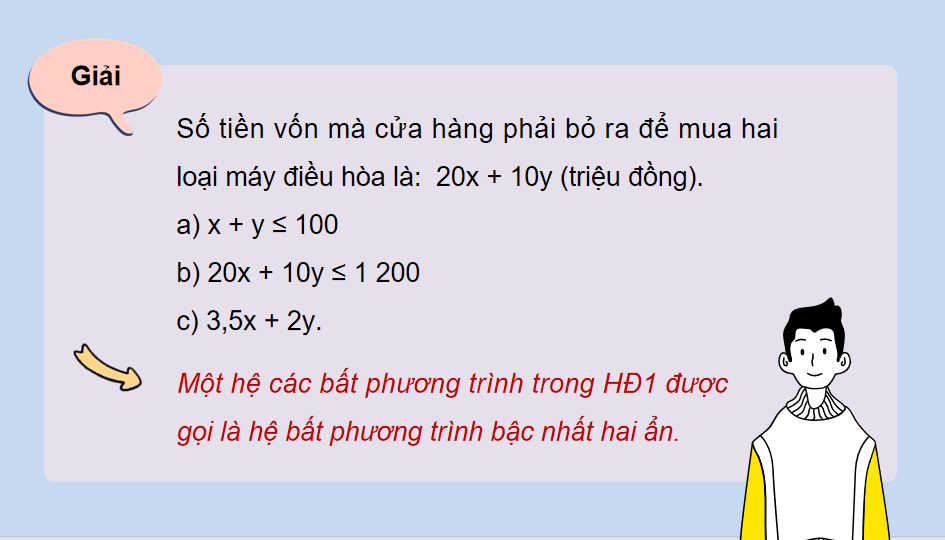 Giáo án Toán 10 Bài 4 Hệ bất phương trình bậc nhất hai ẩn