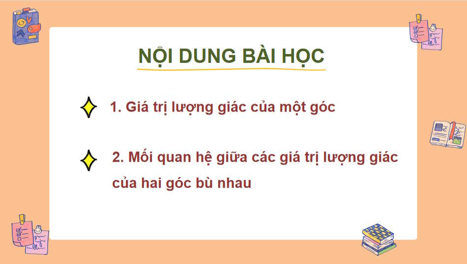 Giáo án Toán 10 Bài 5 Giá trị lượng giác của một góc từ 0° đến 180°