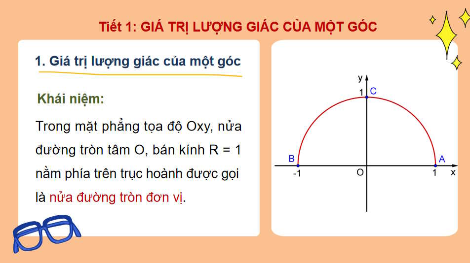 Giáo án Toán 10 Bài 5 Giá trị lượng giác của một góc từ 0° đến 180°