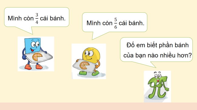 PowerPoint Toán 6 Bài 24: So sánh phân số. Hỗn số dương