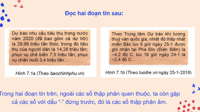 PowerPoint Toán 6 Bài 28: Số thập phân
