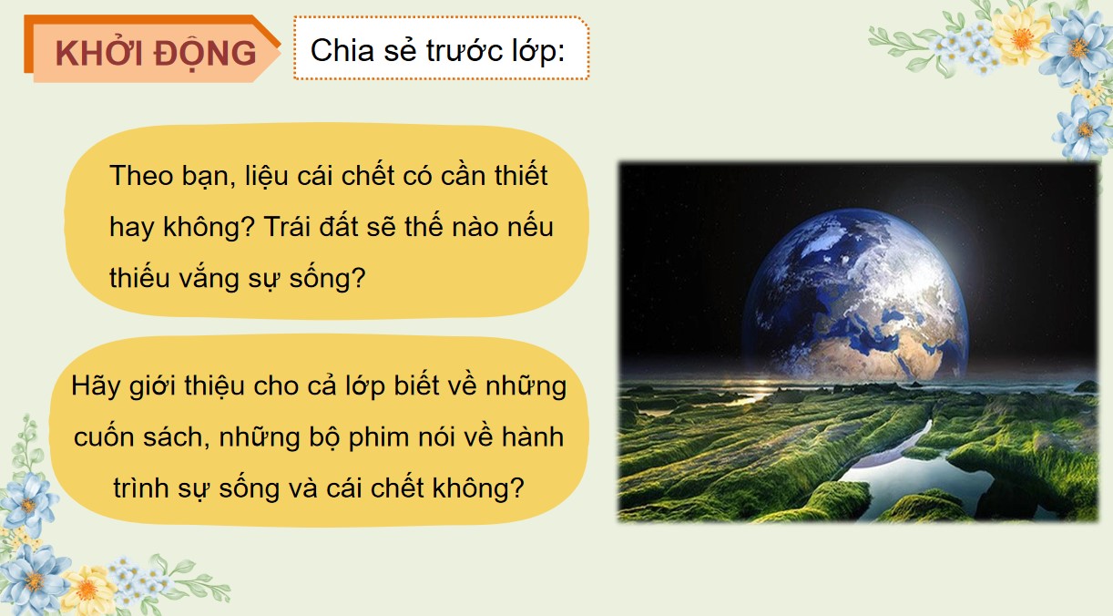 Bài giảng PowerPoint Ngữ Văn 10 Kết nối tri thức Bài 8: Sự sống và cái chết