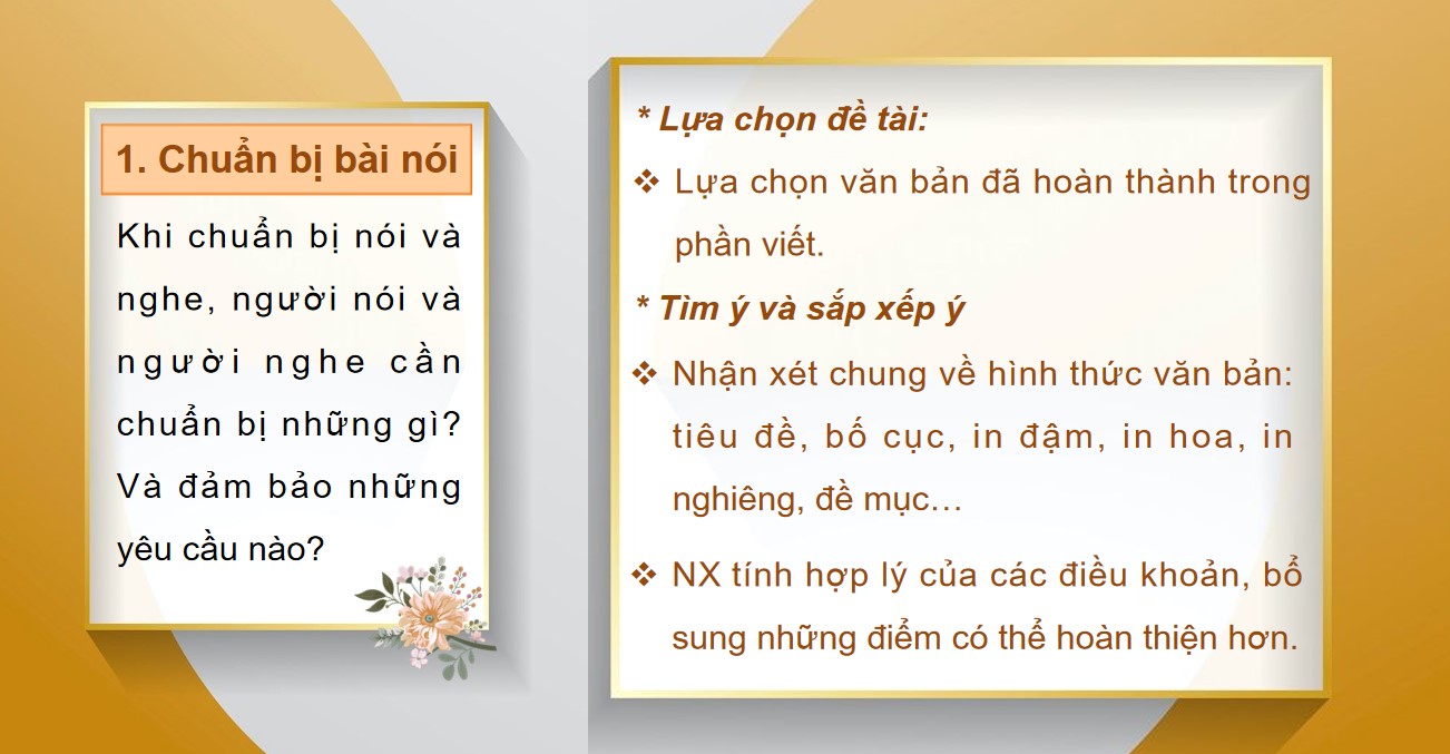 Bài giảng PowerPoint Ngữ Văn 10 Kết nối tri thức Bài 8: Nói và nghe
