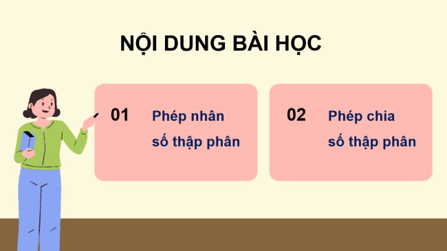 PowerPoint Toán 6 Bài 7: Phép nhân, phép chia số thập phân