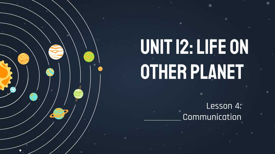 Giáo án Tiếng Anh 8 Unit 12: Communication