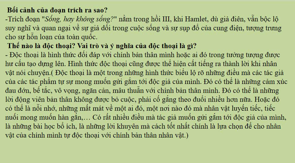 Giáo án Ngữ văn 9 Bài 9: Phân tích một tác phẩm kịch