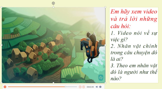 PowerPoint Ngữ văn 6 Bài 6: Thánh Gióng