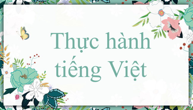 PowerPoint Ngữ văn 6 Bài 7: Thực hành tiếng Việt (trang 30)